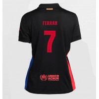 Camisa de time de futebol Barcelona Ferran Torres #7 Replicas 2º Equipamento Feminina 2024-25 Manga Curta